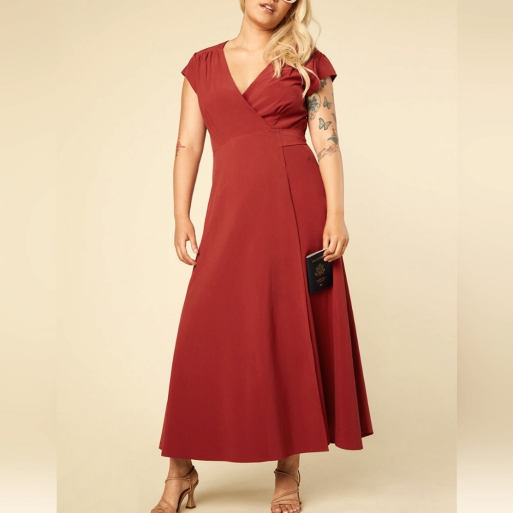 Wayre Roma Reversible Wrap Dress